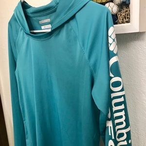 Columbia PFG long sleeve hooded tee sun protection